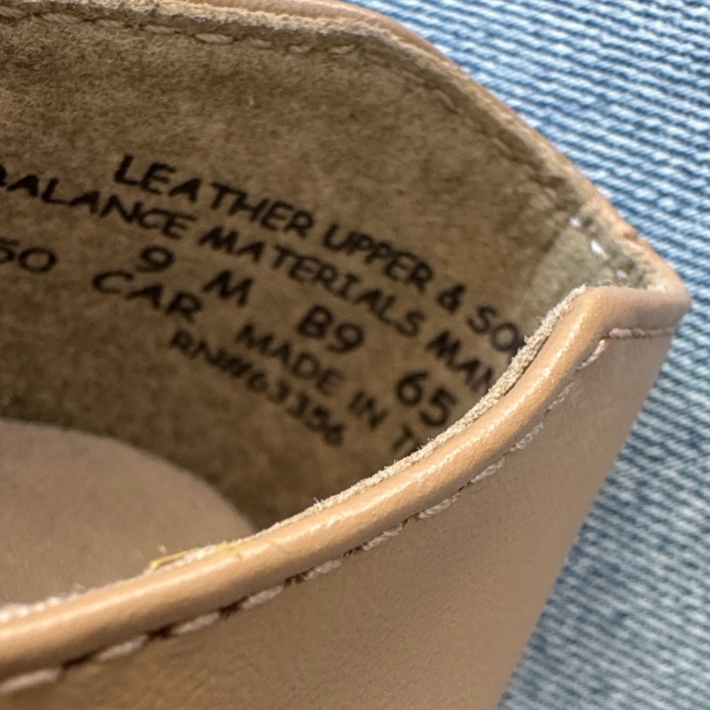 Capezio Women's Tan Character Dance Heels 9M Style 650 - Picture 9 of 13
